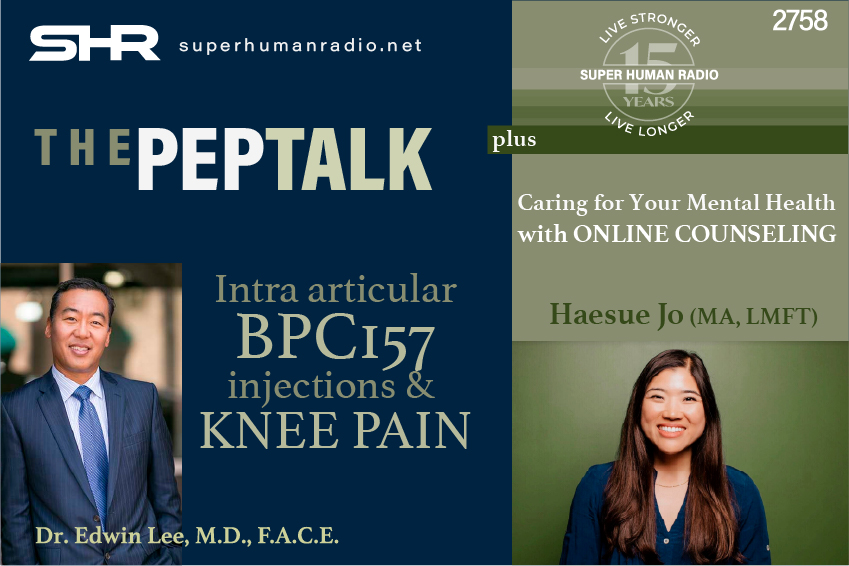  The Pep Talk: Intra articular BPC-157 Injections & Knee Pain 
