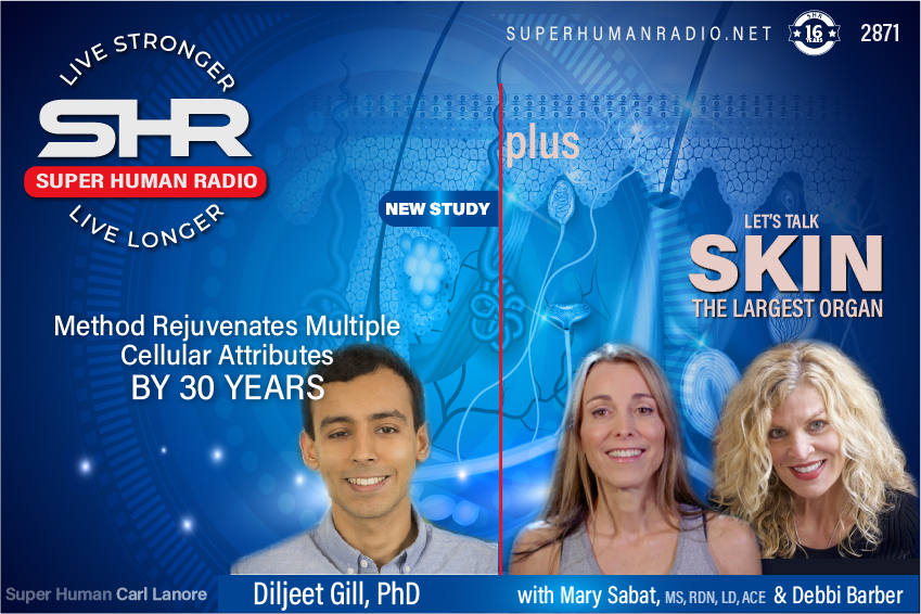 Method Rejuvenates Multiple Cellular Attributes by 30 years plus Let's Talk Skin