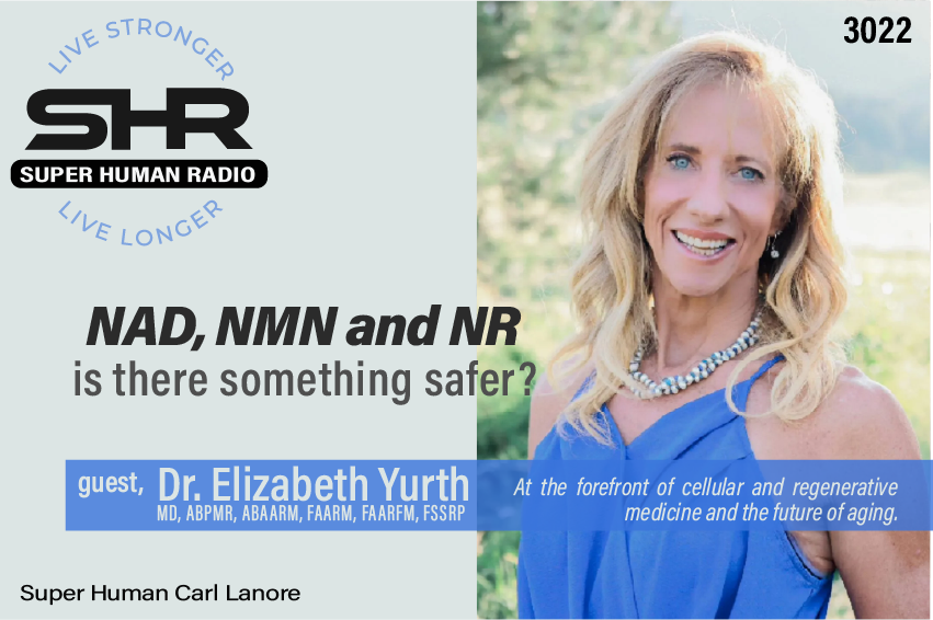 SHR #3022: NAD, NMN and NR; Is There Something Safer?