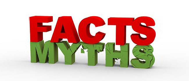 facts and myths sign