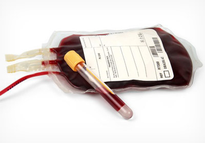 blood donation bag