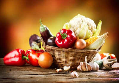 healthy organic vegetables